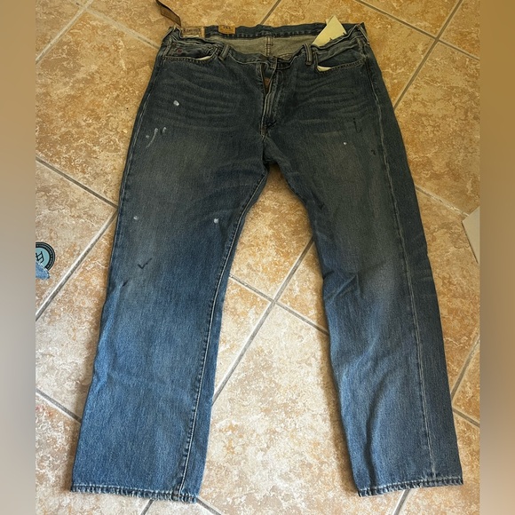 Net Men’s Polo Ralph Lauren denim jeans size 40x30 classic - Picture 1 of 4